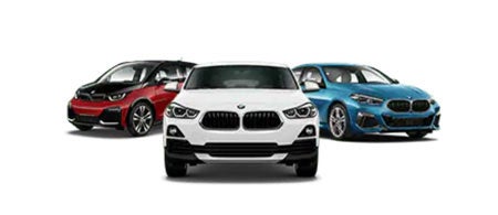 3 BMW car line up at Passport BMW in Suitland MD